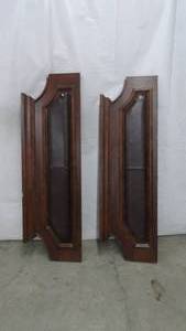 2 Wooden Bed Ends