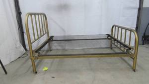 Vintage Metal Bed