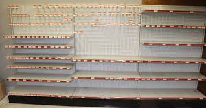 lot 10 image: 12 x 6 tall Single Sided Shelving