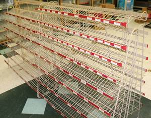 lot 14 image: (4) Sections Wire Candy Display Racks