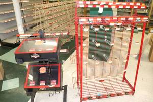 lot 16 image: (2) Jerky Retail Racks
