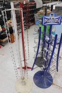 lot 38 image: Rotating Display Racks