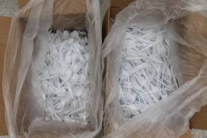 lot 51 image: Plastic Forks-Spoons