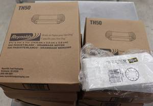 lot 54 image: 5 Boxes Hot Dog Trays
