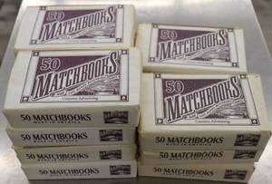 lot 55 image: Match Books