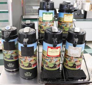 lot 62 image: Coffee Pots & Display