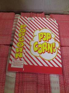 Case of 500 Small Popcorn Boxes...