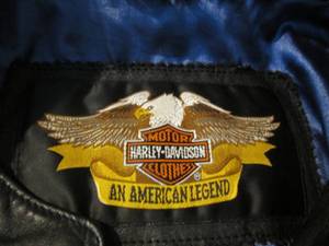Large Ladies Harley Davidson Leathe...