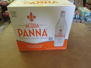 Case of 12-750 ml Bottles Acqua Pan...