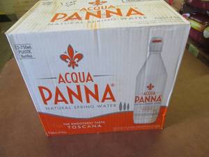 Case of 12-750 ml Bottles Acqua Pan...