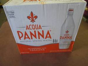 Case of 12-750 ml Bottles Acqua Pan...