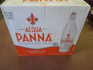 Case of 12-750 ml Bottles Acqua Pan...
