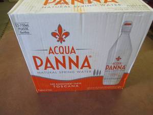 Case of 12-750 ml Bottles Acqua Pan...