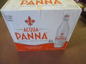 Case of 12-750 ml Bottles Acqua Pan...