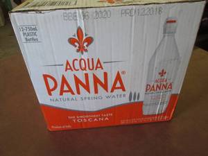 Case of 12-750 ml Bottles Acqua Pan...