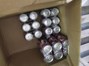 24 - 12 oz Cans Zevia Black Cherry ...