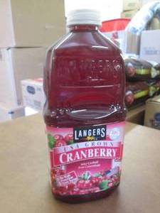 4- 64 oz Bottles Langers Cranberry ...