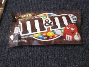 12- 1.69 oz pks M&Ms Best Date 82...