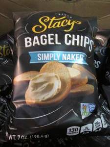 Case of 12- 7 oz Bags Stacys Bagel...