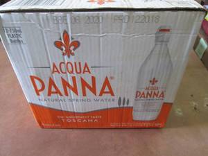 Case of 12-750 ml Bottles Acqua Pan...