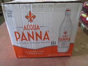 Case of 12-750 ml Bottles Acqua Pan...