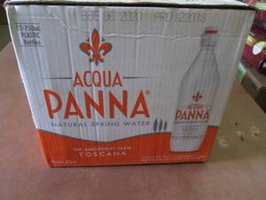 Case of 12-750 ml Bottles Acqua Pan...