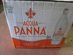 Case of 12-750 ml Bottles Acqua Pan...