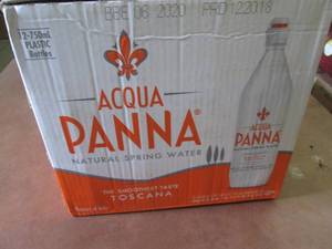 Case of 12-750 ml Bottles Acqua Pan...