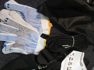 2 Sets LiftingMoving Straps with G...