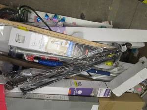 Pallet of Blinds, Drapery Rods, Mis...