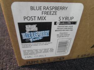 3 Gallons Fruit Works Blue Raspberr...