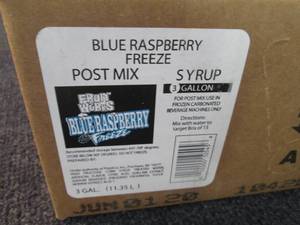 3 Gallons Fruit Works Blue Raspberr...