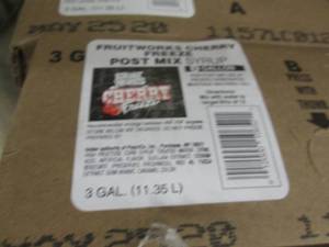 3 Gallons Fruit Works Cherry Freeze...
