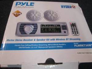 Pyle Marine Stereo Receiver & Speak...