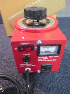 Variable Voltage Regulator open box...