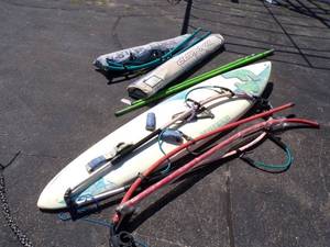 lot 23 image: Sunset Slalom F2 Windsurfer