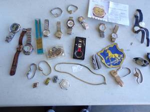 lot 112 image: Watch lot including Rolex Oyser Perpetual Day-Date