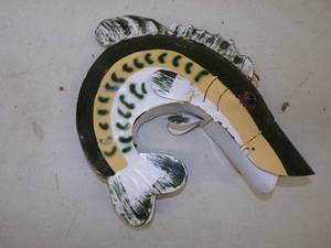 lot 119 image: Metal Dcor Fish