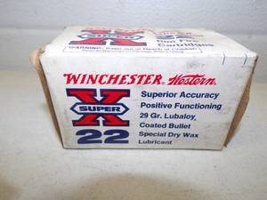 lot 139 image: 22 Short Winchester Ammunition