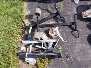lot 57 image: Boat Trailer Parts