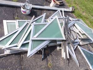 lot 73 image: Lot of Boat Window Windshields