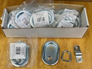 lot 107 image: Box Of New Keeper Light-Duty Oval Recessed Anchors