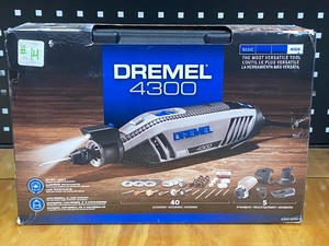 lot 14 image: Dremel 4300 Rotary Tool With 45-Piece Accessory Set