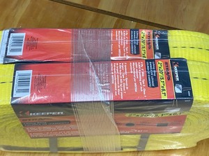 lot 80 image: (2) Keeper 2 x 20ft Lifting Slings