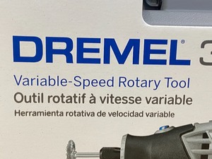 lot 20 image: Dremel 3000 Variable Speed Rotary Tool With 24-Piece Accessory Kit