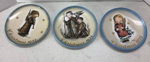 lot 23 image: Set of 3 Plates Inspired by Berta Hummel