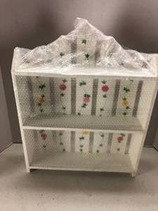 lot 39 image: New Shelf, Hand Painted Flower Theme