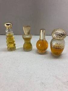 lot 61 image: Lot of 4 Vintage Perfumes
