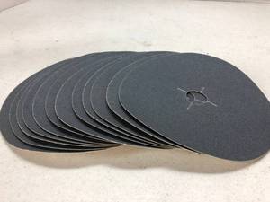 lot 83 image: Lot of 1 Dozen (12) 7 Sanding Pads 120 Grit  (E96) New.