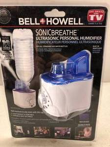 lot 88 image: Bell & Howell Sonic Breathe Personal Humidifier